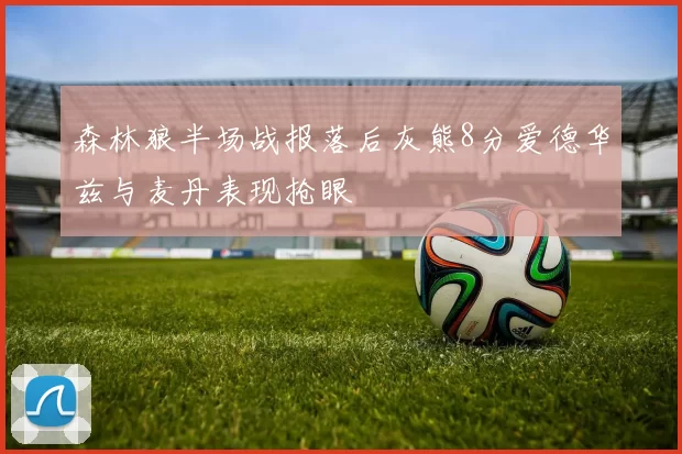 森林狼半场战报落后灰熊8分爱德华兹与麦丹表现抢眼